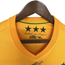 Camisa Cruzeiro Retro Goleiro 14/15 - Torcedor Masculina - Amarelo