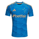 Camisa Cruzeiro III 25/26 - Azul e Dourado