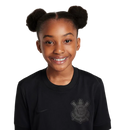 Conjunto Infantil Corinthians II 24/25 - Branco e Preto