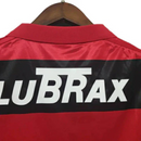Camisa Flamengo I 1990/91 - Torcedor Masculina - Vermelho e Preto
