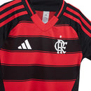 Conjunto Infantil Flamengo I 25/26 – Vermelho e Preto