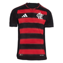 Camisa Flamengo I 25/26 - Versão Jogador Masculina - Preto e Vermelho