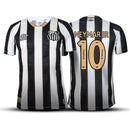 Camisa Santos II (NEYMAR JR - 10)  24/25 - Torcedor Masculina - Preto e Branco