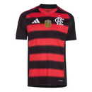 Camisa Flamengo I 25/26 - Vermelha e Preta + Patch Copa do Brasil