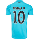 Camisa Santos 2025/26 Azul Comemorativa - Torcedor Masculina - NEYMAR JR 10 - Azul