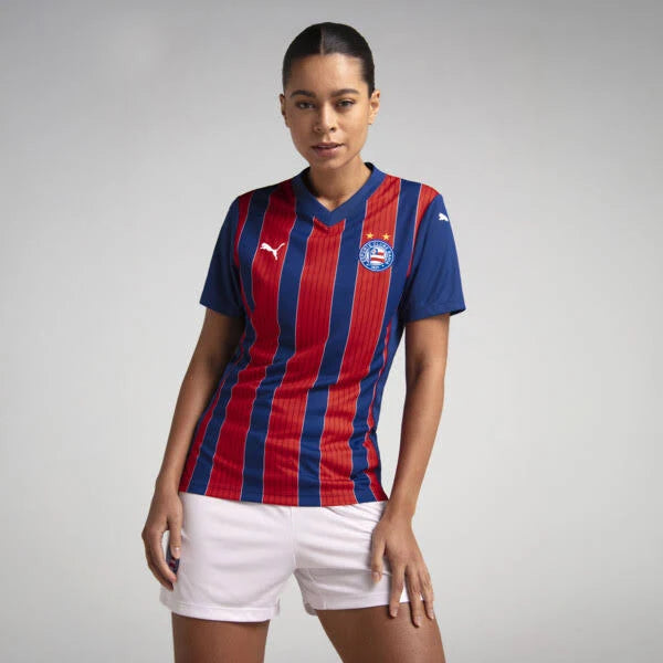 Camisa EC Bahia Feminina 25/26 - Azul e Vermelha