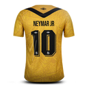 Camisa Santos III (NEYMAR JR - 10)  24/25 - Torcedor Masculina - Amarelo e Preto